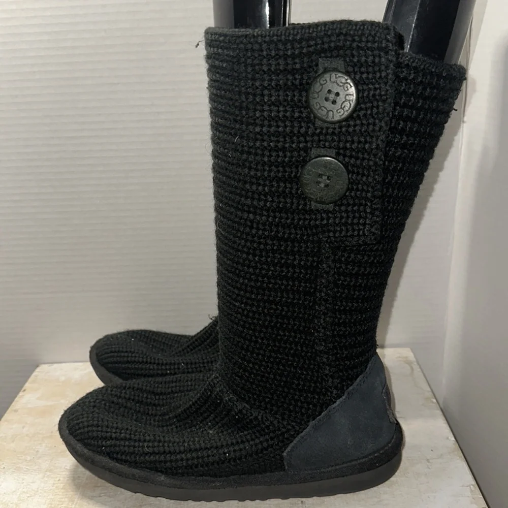 UGG Cardy II Black 1017328K Kid's / Youth Winter Boot